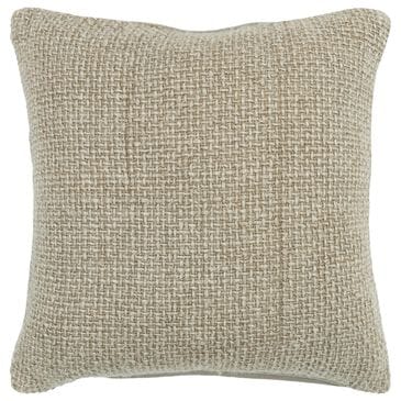 Rizzy Home Donny Osmond Solid 20" x 20" Down Filled Pillow in Brown, , large