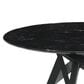 Blue River Venus and Varde 5-Piece Dining Set with Gray Cushion in Black, , large