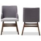 Baxton Studio Monte Arm Chair in Dark Walnut (Set of 2), , large