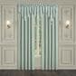 J. Queen New York Spring Garden 84" x 41" Window Panel Pair in Spa, , large