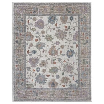 Feizy Dartmouth 39QJF 9" x 12" Ivory and Multicolor Area Rug, , large