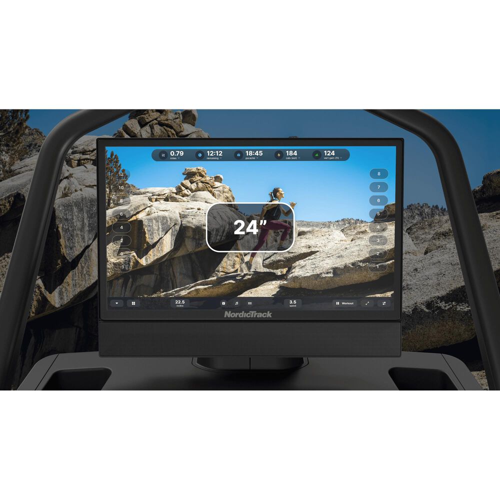 NordicTrack X24 Treadmill in Black, , large