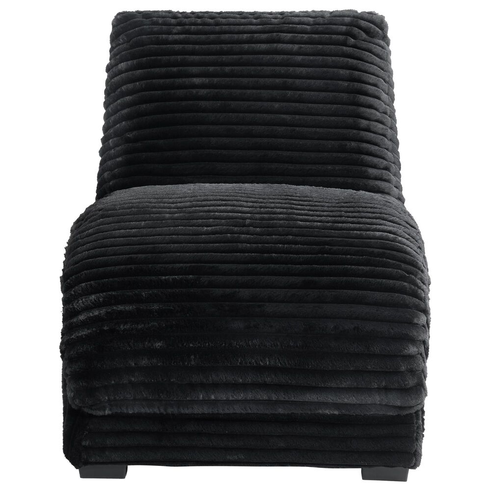 Mayberry Hill Nori Chaise with Heat Massage in Masis Black, , large