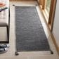 Safavieh Montauk 2"3" x 7" Grey and Black Runner, , large