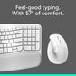 Logitech Ergo Wave Keys and Lift Combo in Off-White, , large