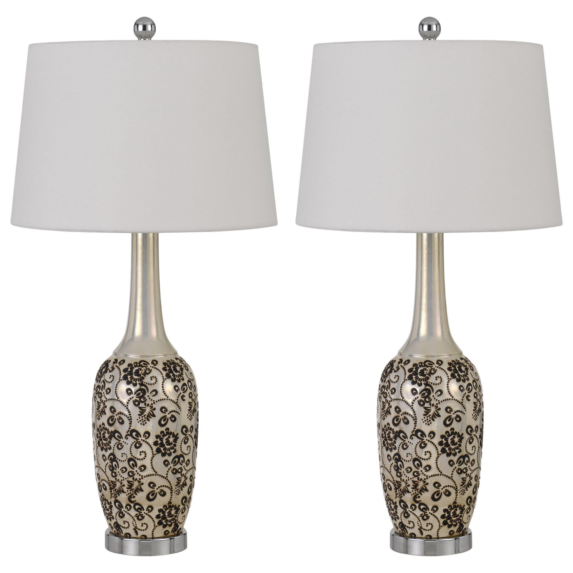 Leaf design table lamp top
