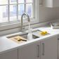 Kohler Prolific 33" Undermount Single Bowl Workstation Kitchen Sink in Stainless Steel, , large
