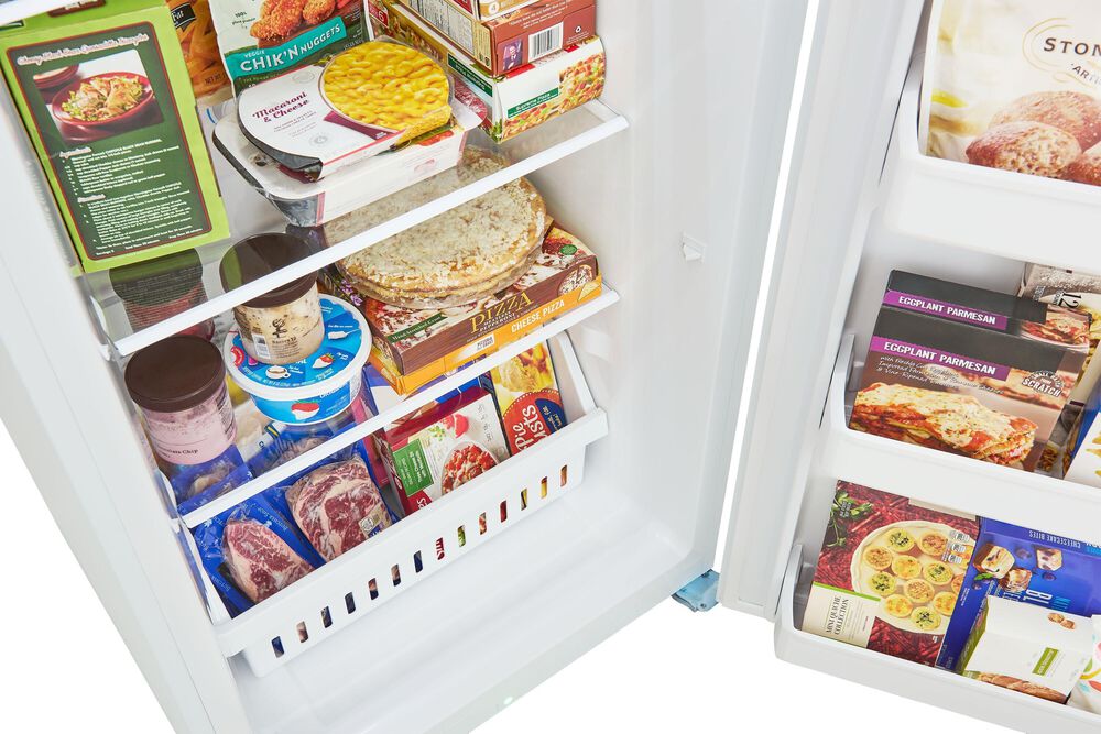Frigidaire 16 Cu. Ft. Garage Ready Upright Freezer in White, , large