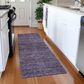 Dalyn Rug Company Soft Essentials Solid Plum 2"3" x 7"6" Indoor/Outdoor Runner, , large
