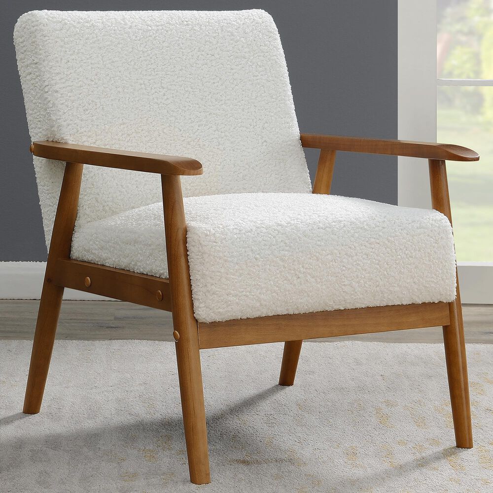 Accentric Approach Chair in White, , large