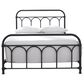 Ashley Nashburg Full Metal Slat Bed in Black, , large