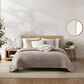 Sunday Citizen Snug Waffle 20" Square Throw Pillow in Off White, , large