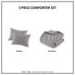 Hampton Park Juniper 2-Piece Twin/Twin XL Comforter Set in Grey, , large