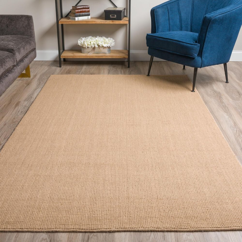 Dalyn Rug Company Monaco Sisal MC300 9' x 13' Wheat Area Rug, , large