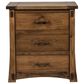Briarwood LLC Jack and Jill 4 Piece King Bedroom Set in Rustic Hickory Cappuccino, , large