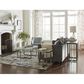 Urban Home Eliza Console Table in Clear Glass, , large