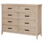 Legacy Classic Edgewater 8-Drawer Dresser in Soft Sand, , large