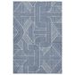 Dalyn Rug Company The Reserve TR14 Navy 9" x 12" Indoor/Outdoor Area Rug, , large