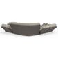 Catnapper Rendezvous 5-Piece Power Reclining Symmetrical Sectional in Slate and Fawn, , large