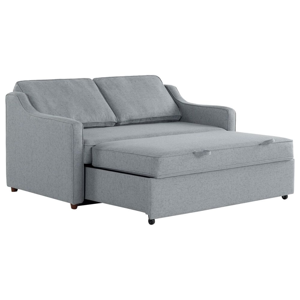 Lifestyle Solutions Carey Convertible Sofa in Light Gray, , large