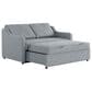 Lifestyle Solutions Carey Convertible Sofa in Light Gray, , large