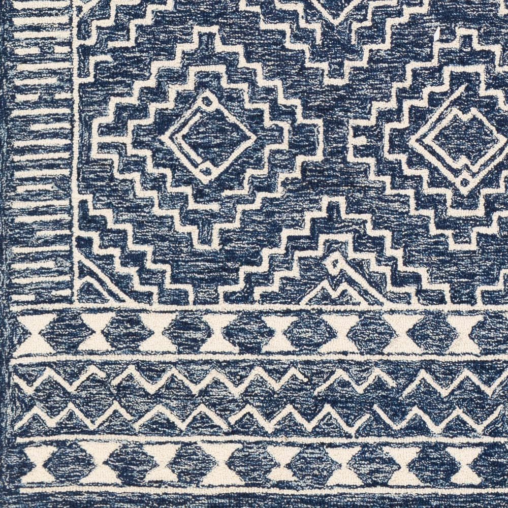 Surya Granada GND-2322 5&#39; x 7&#39;6&quot; Dark Blue, Denim and Ivory Area Rug, , large
