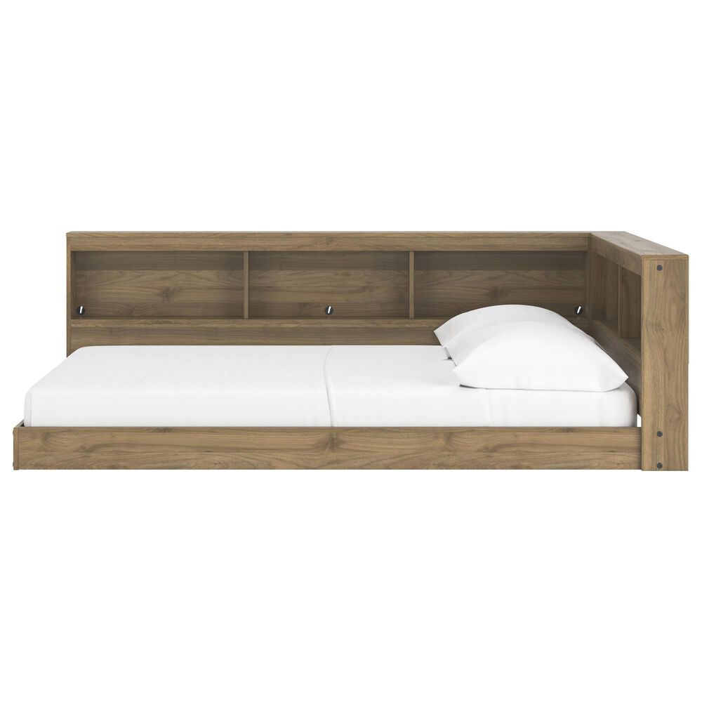 Ashley Deanlow Full Bookcase Storage Bed in Honey, , large