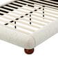 Urban Home Anansi Afra Queen Upholstered Footboard, Rails and Slats in Chinchilla, , large