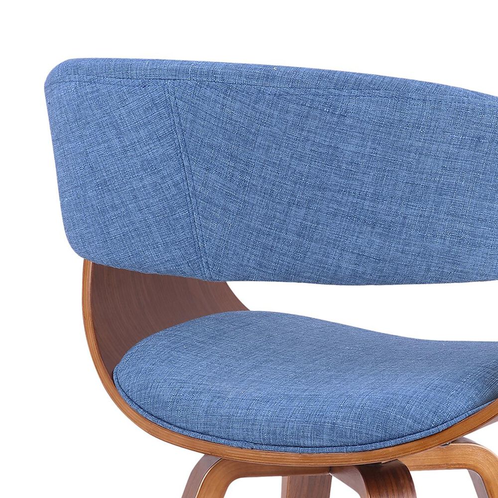Blue River Summer Chair in Blue and Walnut, , large