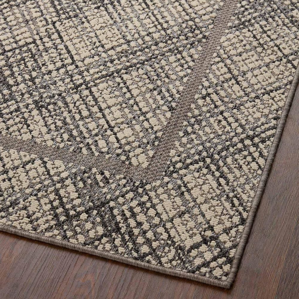 Loloi II Rainier 2&#39;2&quot; x 3&#39;9&quot; Ivory and Charcoal Area Rug, , large