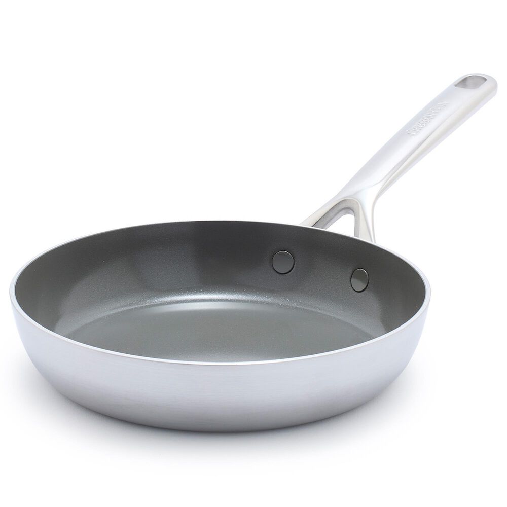Green Pan GP5 8" Open Frypan in Stainless Steel, , large