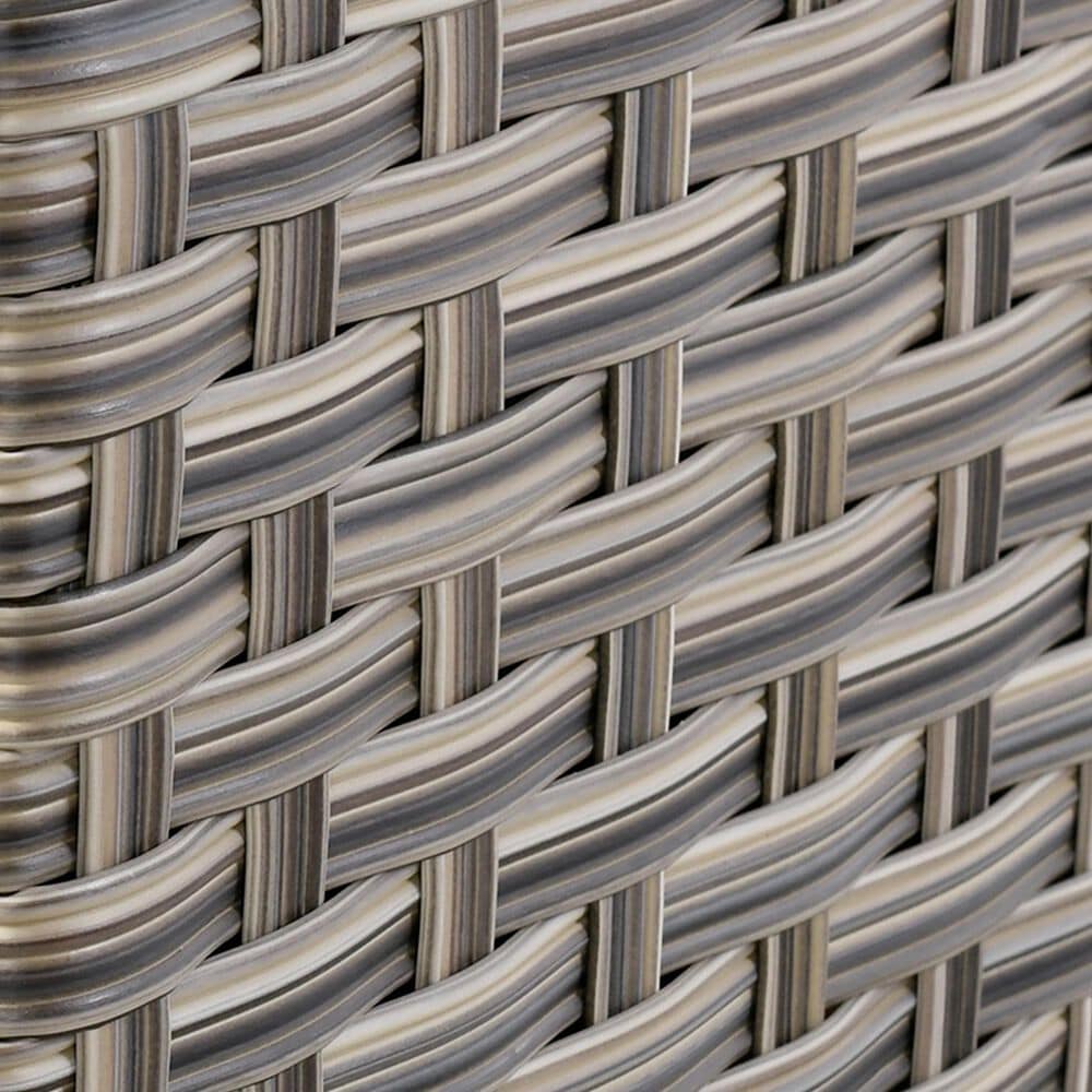 HOMLUX 9-Piece Modular Patio Conversation Set in Black, , large