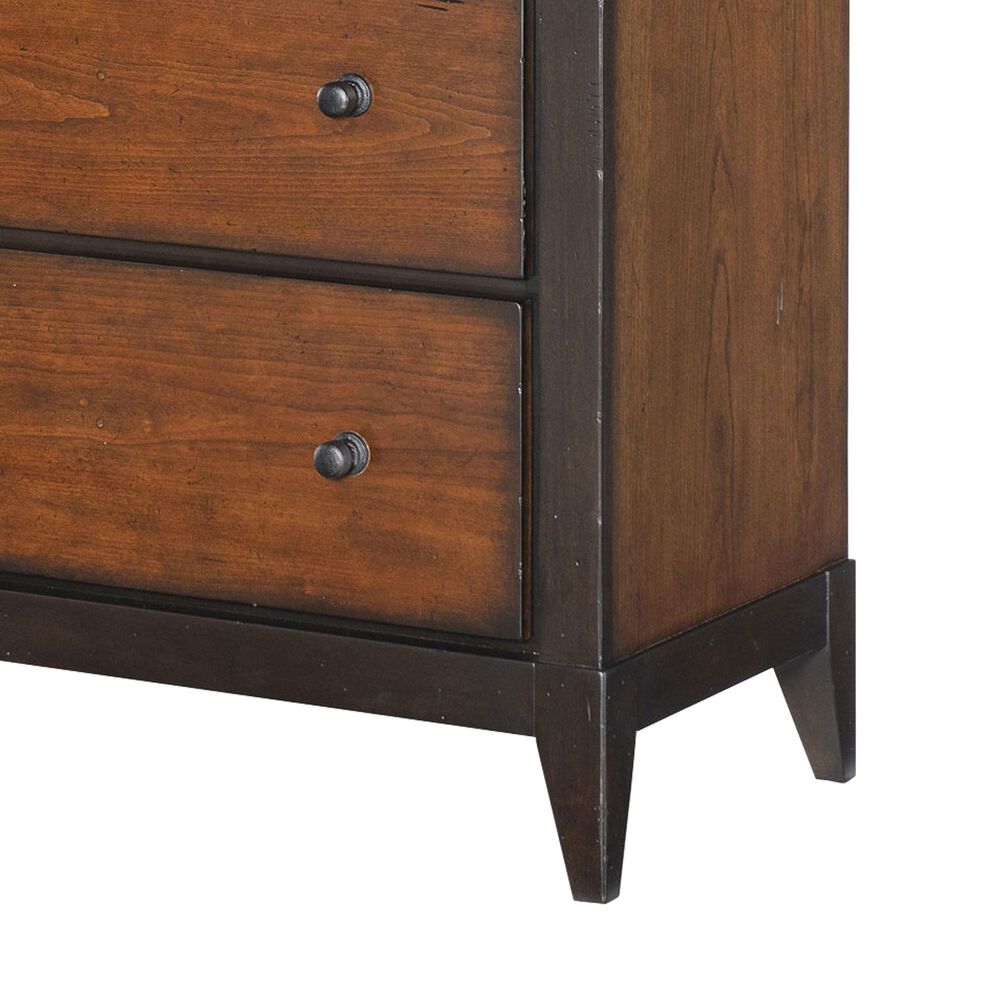 Legacy Classic Fenmore 3-Piece Queen Panel Bedroom Set in Mocha and Distressed Cherry, , large