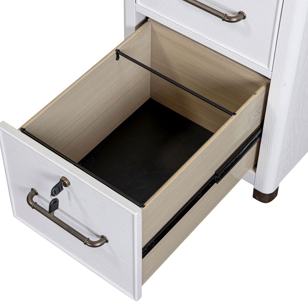 Riva Ridge Norah Modular Office Desk in Simply White, , large