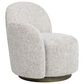 Jennifer Taylor Home Duo Left Arm Facing Swivel Accent Chair in Multi-Greige Beige, , large