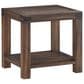 Urban Home Meadow End Table in Brick Brown, , large