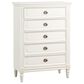 Eastern Shore Elsa 5 Drawer Chest in Lace, , large