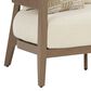 Ashley Serene Bay Patio Loveseat in White, , large