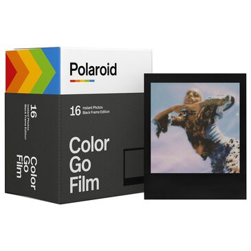 Polaroid Go Color Film Double Pack Black Frame Edition, , large