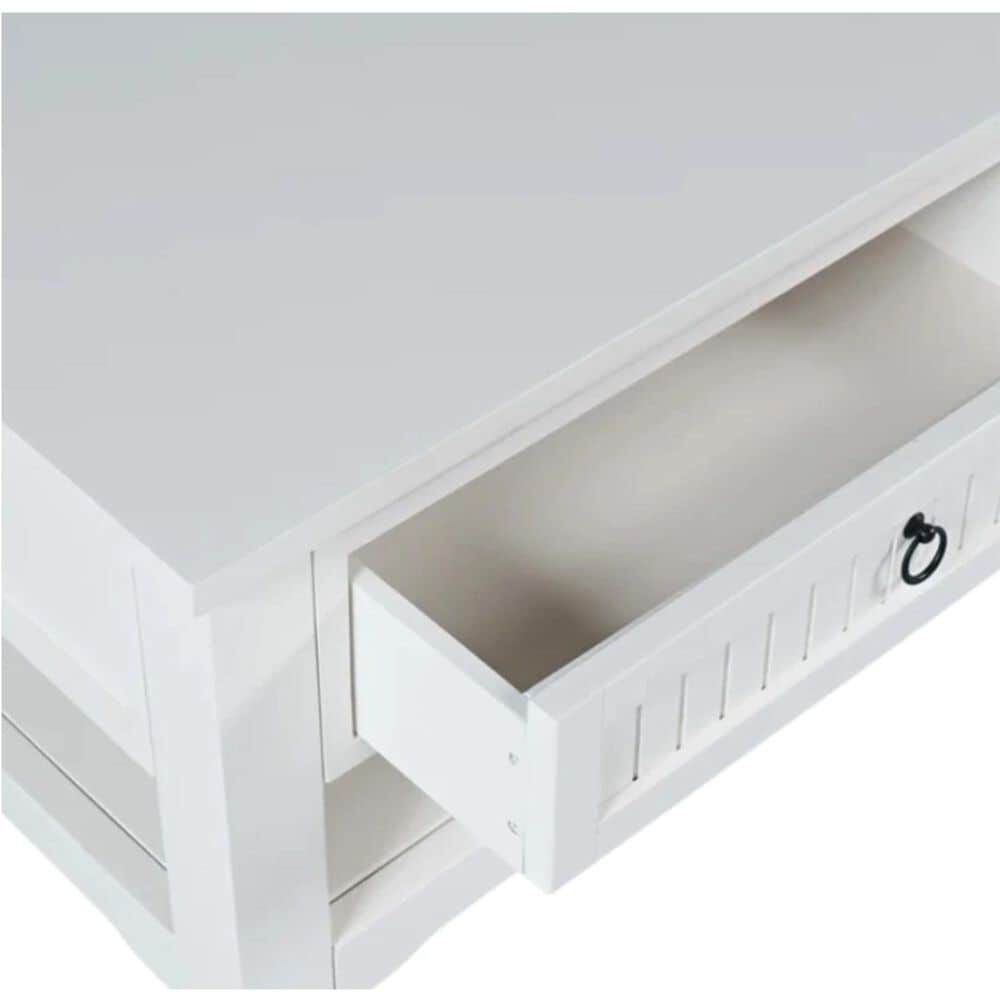 Waltham Westport Castered Coffee Table in White, , large