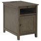 Ashley Treytown Chairside End Table in Grayish Brown, , large