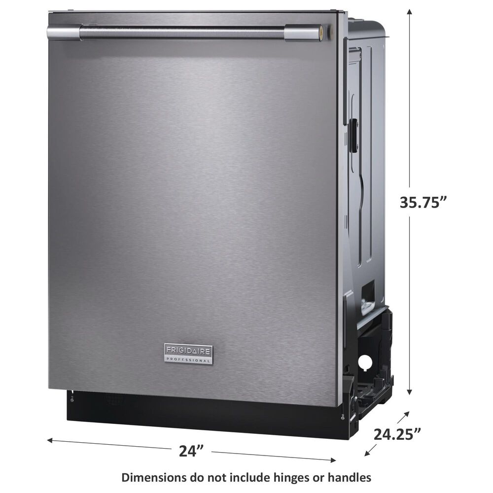 Frigidaire Professional 24&quot; Professional Built-In Bar Handle Dishwasher in Stainless Steel, , large