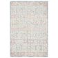 Safavieh Micro-Loop Geometric 5" Square Blue and Green Area Rug, , large