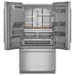 KitchenAid 2-Piece Kitchen Package with 26.8 Cu. Ft. Refrigerator and 24" Built In Pocket Handle Dishwasher in Stainless Steel, , large