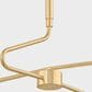 Mitzi Lighting Nyla 3-Light Chandelier in Aged Brass, , large