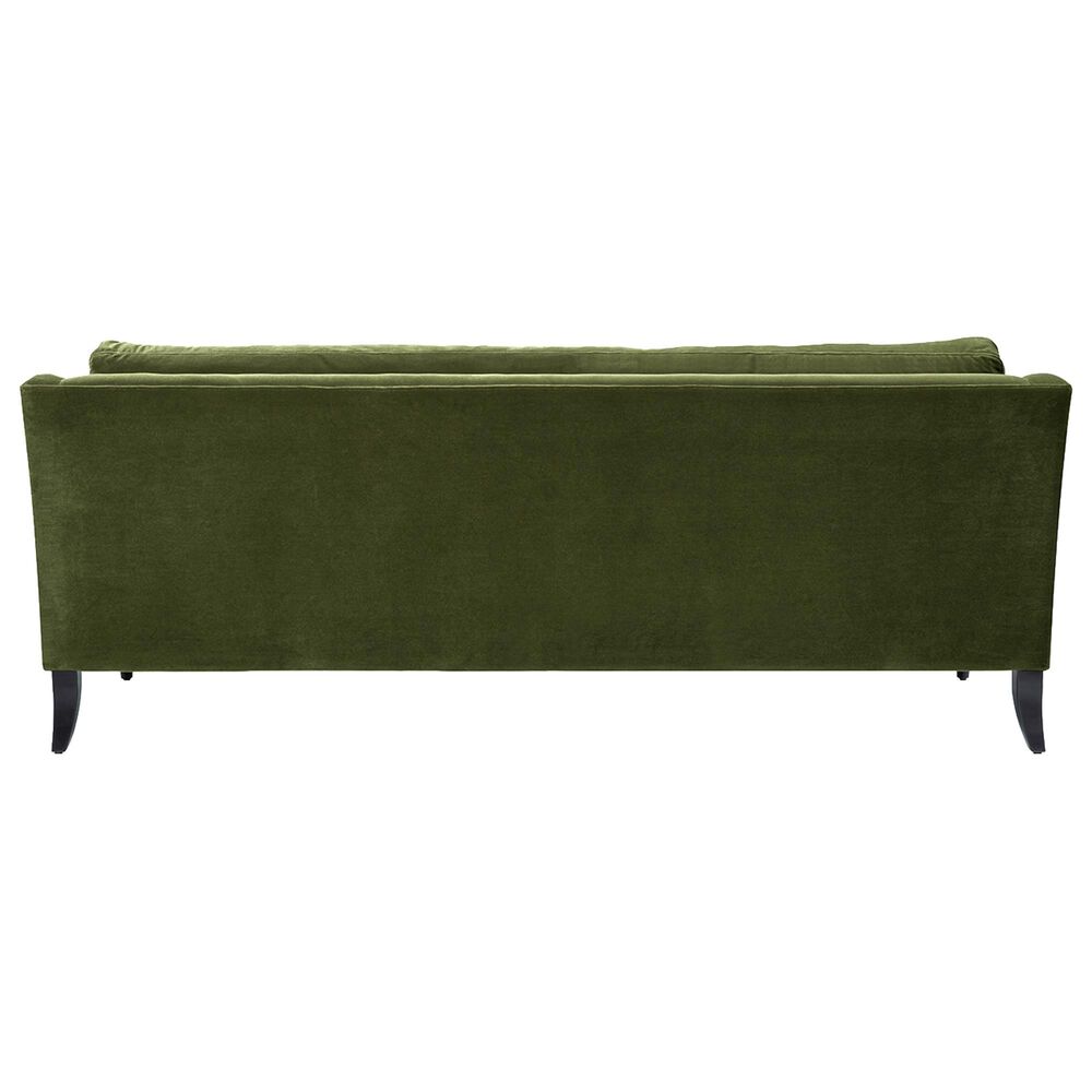 Jennifer Taylor Home Josephine 84.5" Upholstered Modern Sofa in Olive Green Velvet, , large