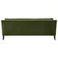 Jennifer Taylor Home Josephine 84.5" Upholstered Modern Sofa in Olive Green Velvet, , large