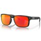 Oakley Men"s Sunglasses with Prizm Ruby Lenses in Black Camo, , large