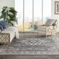 Nourison Quarry 6"7" x 9"6" Grey and Ivory Area Rug, , large