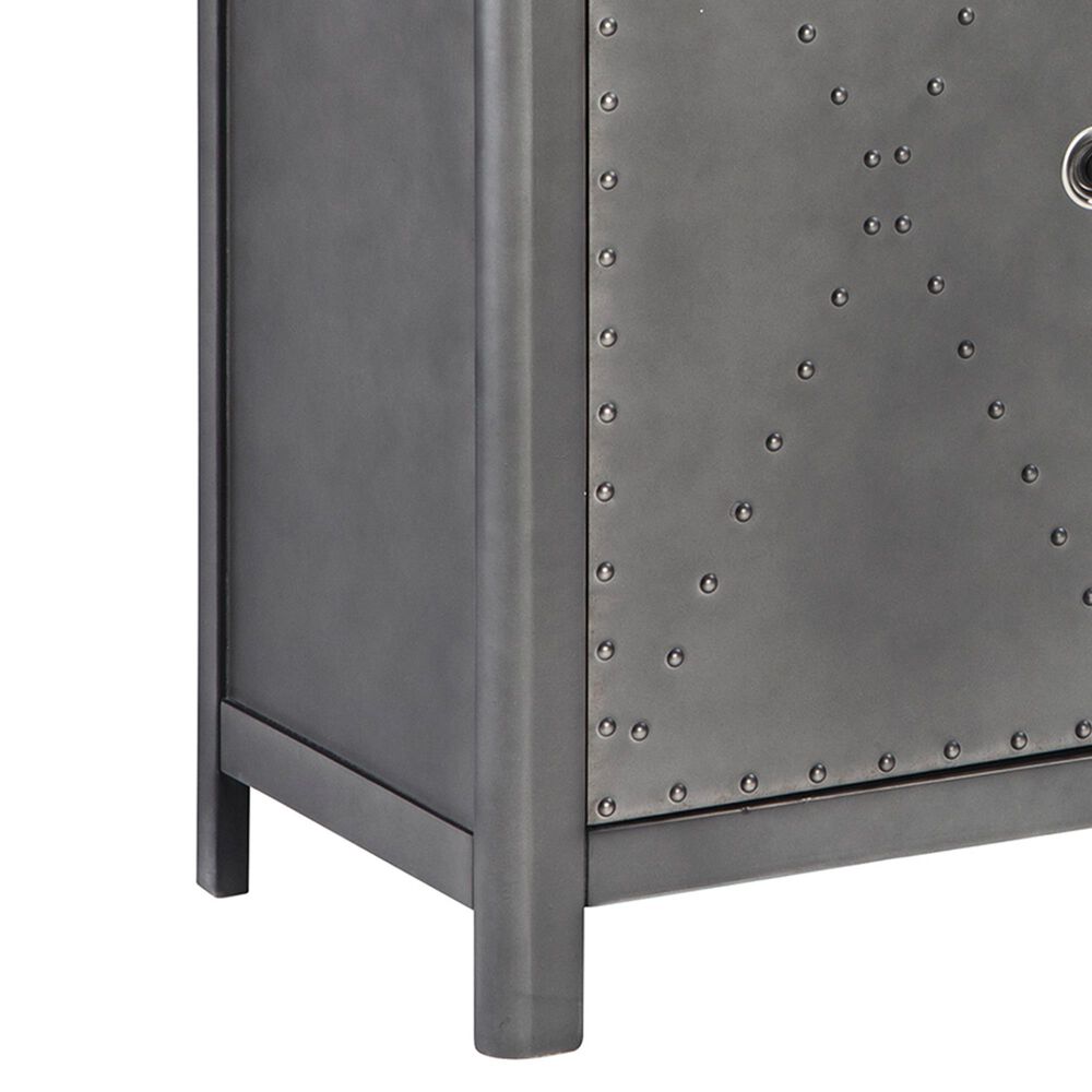 Signature Design by Ashley Rock Ridge Accent Cabinet in Gunmetal, , large
